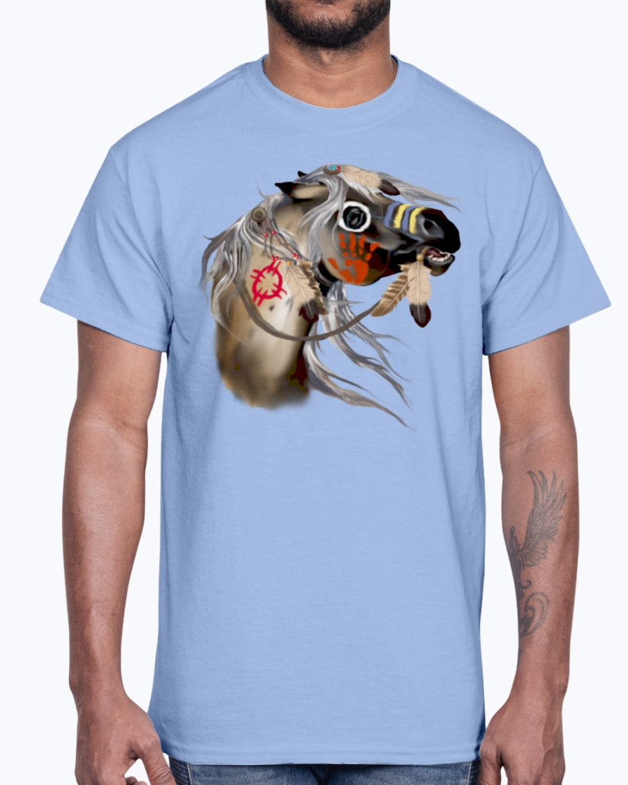 Men's Gildan Ultra Cotton T-Shirt War horse