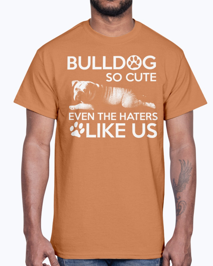 Men's Gildan Ultra Cotton T-Shirt Bulldog so cute