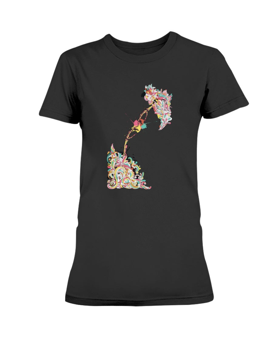 Gildan Ladies Missy T-Shirt Graphics Art