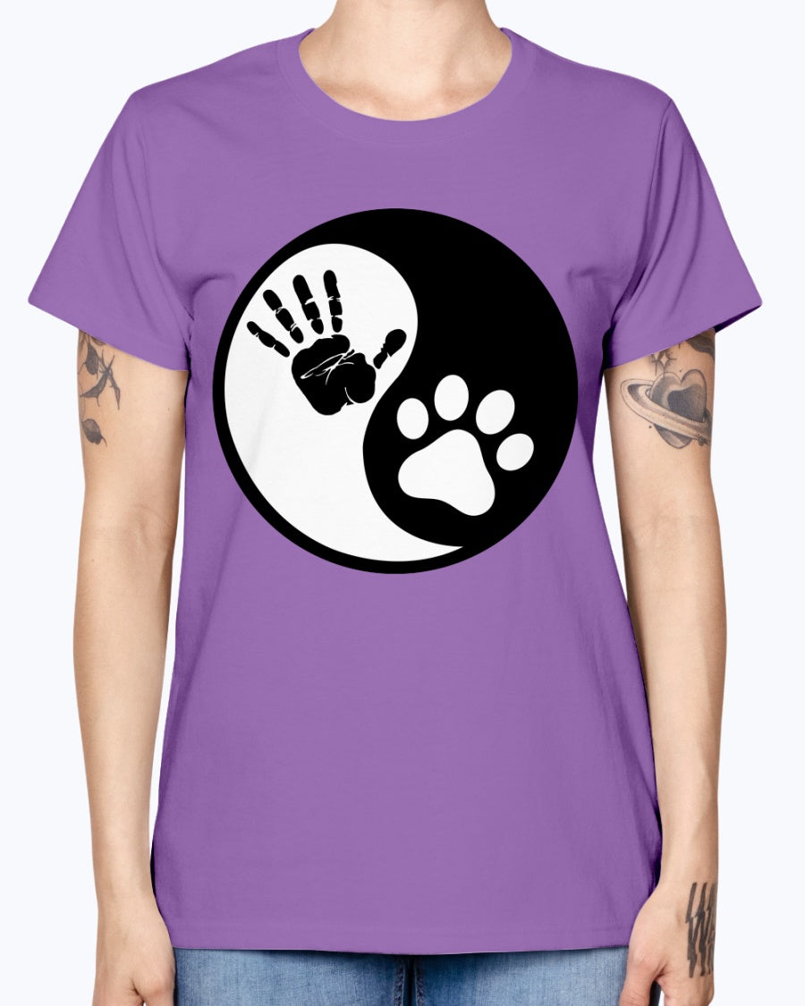 Gildan Ladies Missy T-Shirt Yin Yang