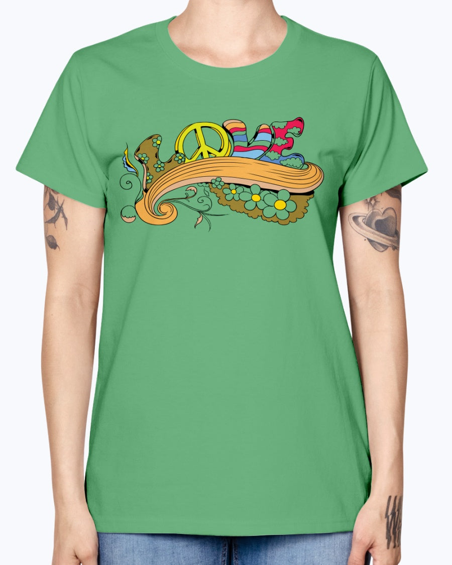 Gildan Ladies Missy T-Shirt Summer design