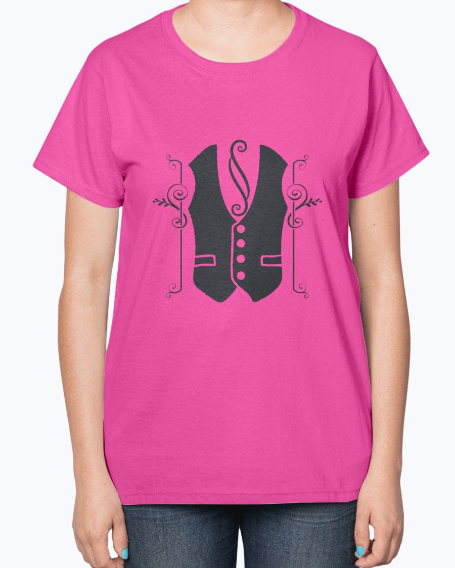 Gildan 2000L Ultra Cotton Ladies T-Shirt 14 colors Light Vest , designious-895