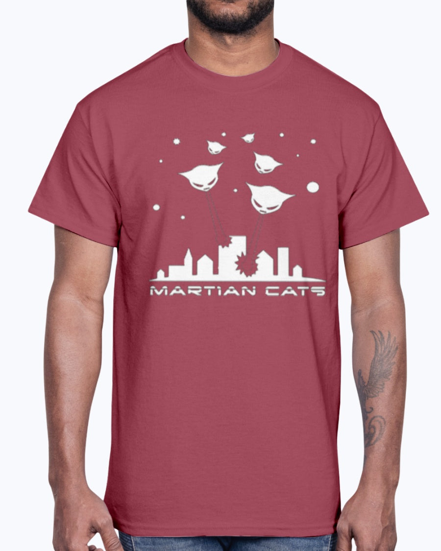 G2000 Unisex Ultra Cotton T-Shirt Alien Cat Explosion Cat