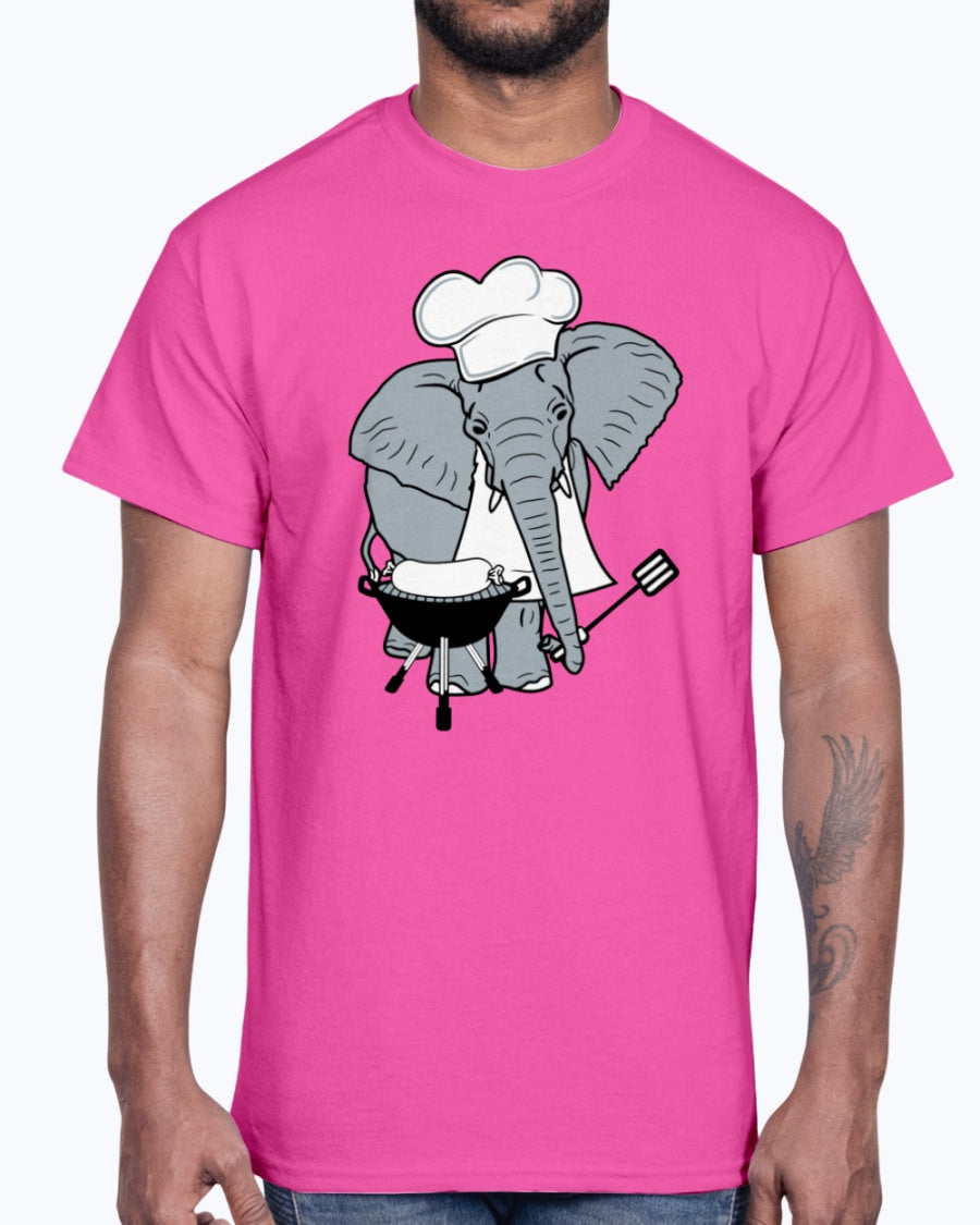 G2000 Unisex Ultra Cotton T-Shirt 12 Colors. Cook, elephant