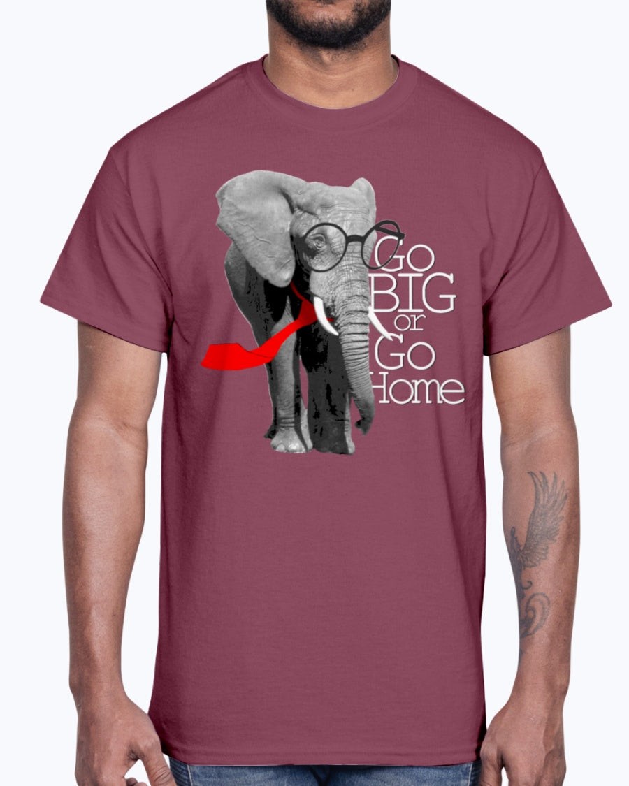 Men's Gildan Ultra Cotton T-Shirt Cool Elephant