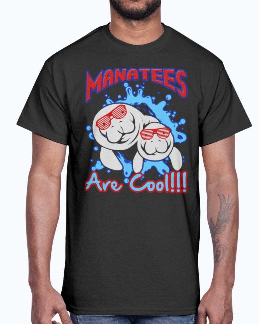 G2000 Unisex Ultra Cotton T-Shirt 12 Colors. COOL MANATEE