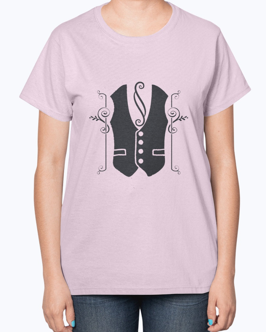 Gildan 2000L Ultra Cotton Ladies T-Shirt 14 colors Light Vest , designious-895