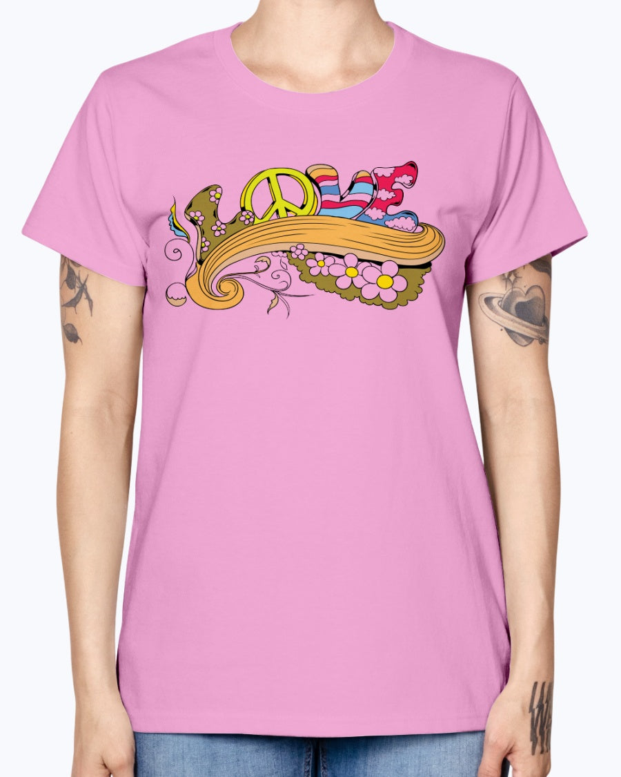 Gildan Ladies Missy T-Shirt Summer design