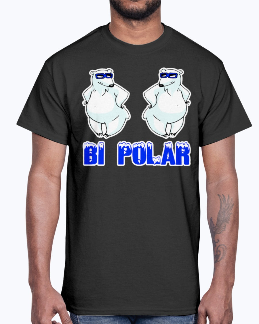 G2000 Unisex Ultra Cotton T-Shirt 12 Colors Bi Polar