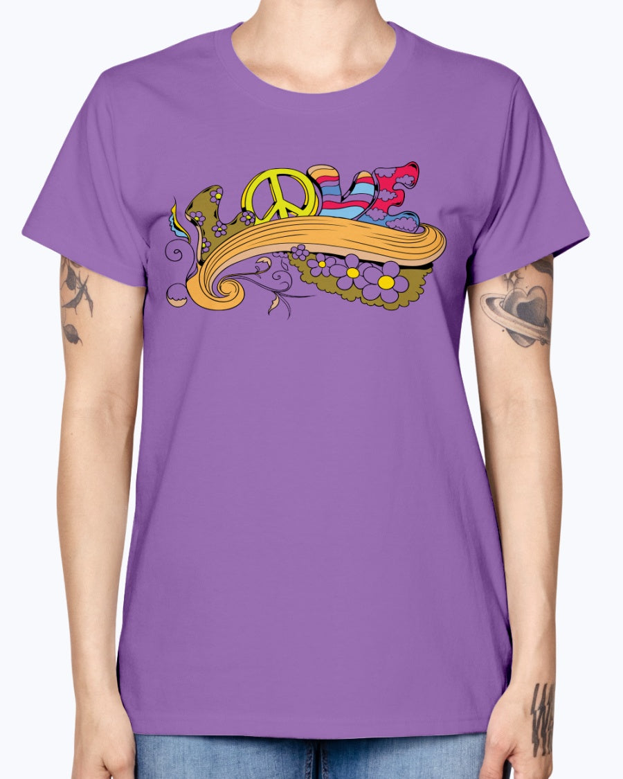 Gildan Ladies Missy T-Shirt Summer design