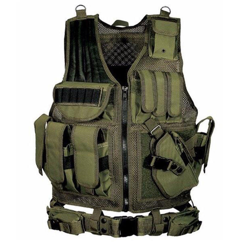 Camouflage tactical vest