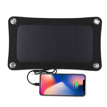 SUNPOWER 32W 5V High Efficiency Solar Panel Charger USB Backpack Solar Power Bank for Outdoor Camping Hiking