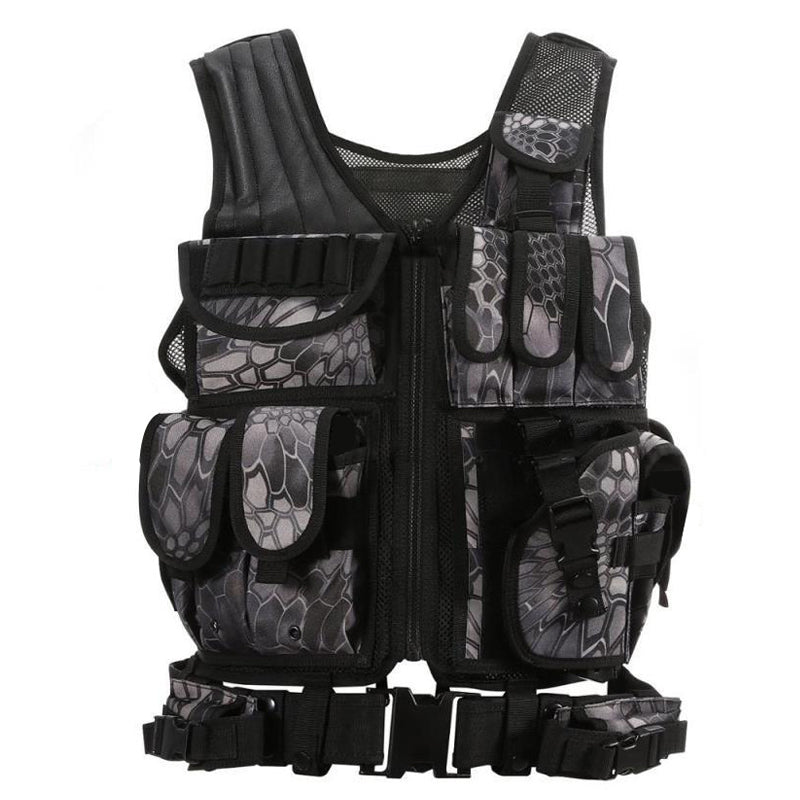 Camouflage tactical vest