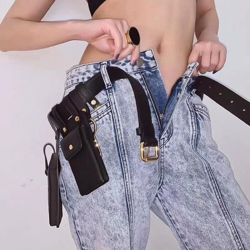 Women Waist Belt Bags for Cell Phone and Sunglasses