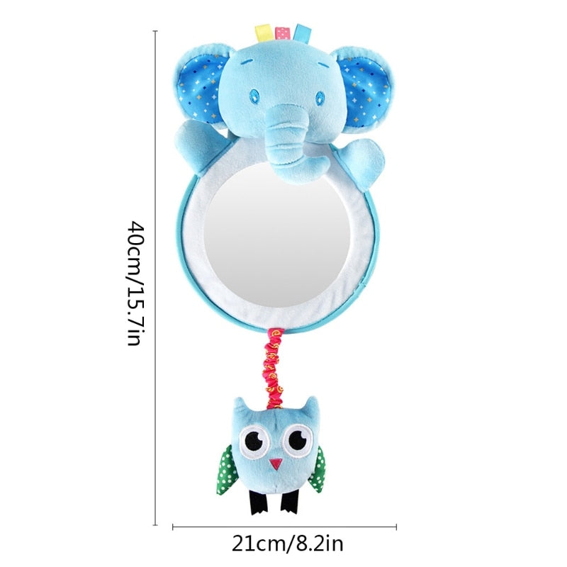 Elephant Adjustable Car View Back Seat Mirror
