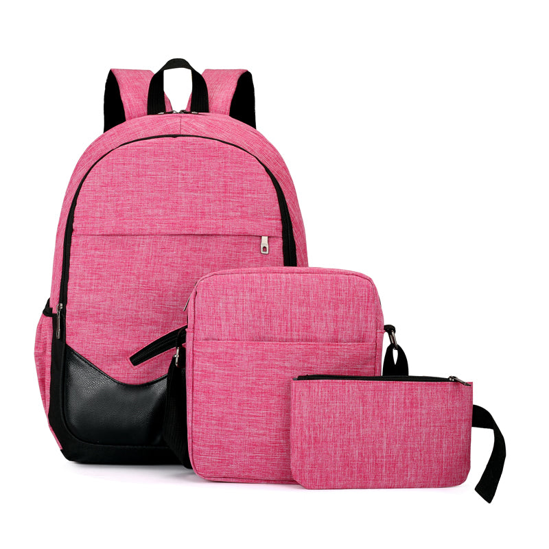 Special Design Stylish Waterproof   3 in 1 back to school Backpack Set