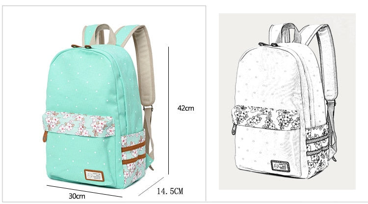 "Pirates"  School Unisex Backpack