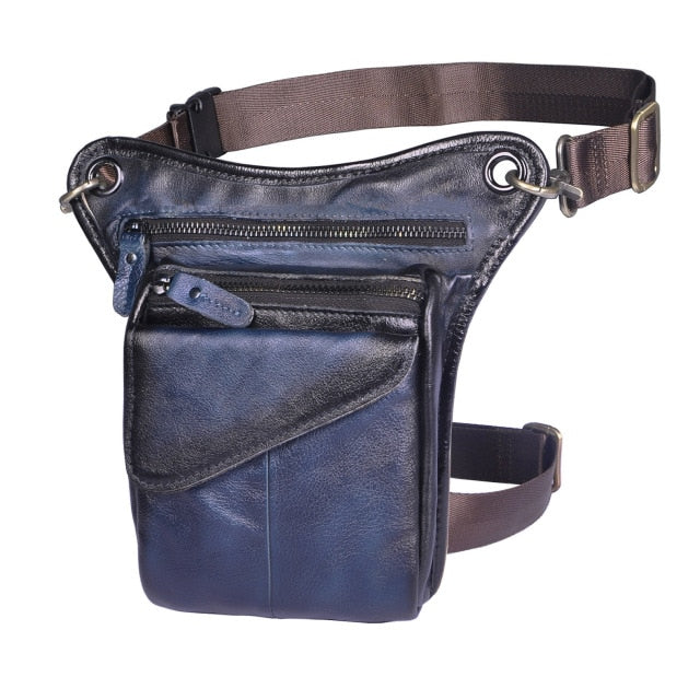 211-3-g Real Leather Drop Leg Bag 211-3-g