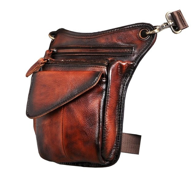 211-3-g Real Leather Drop Leg Bag 211-3-g
