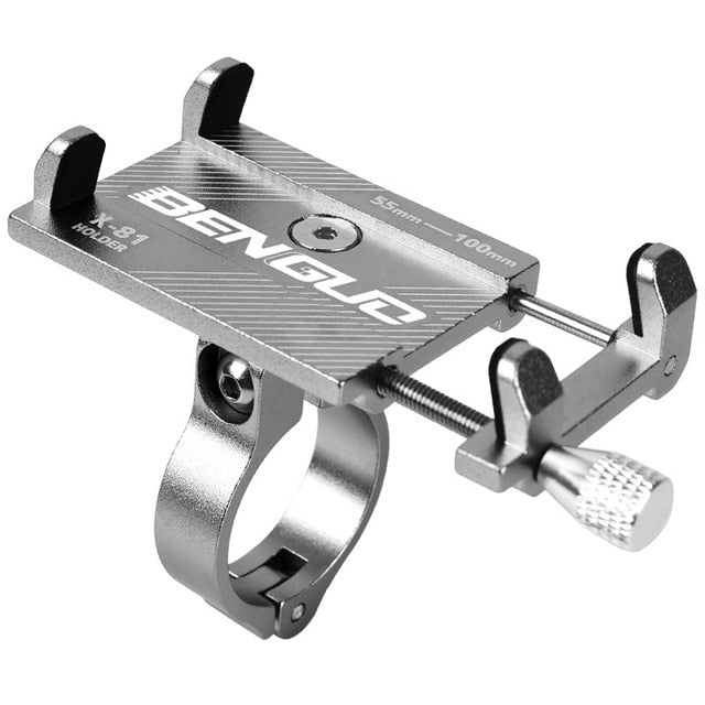 Adjustable Mobile Phone Stand Holder Handlebar Mount for Electric Scooter, Bicycle, Bike Accessories