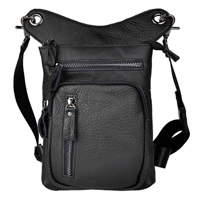 21111d Real Leather  Drop Leg Bag ,Tablet Case