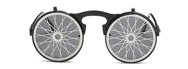 Round Punk Sunglasses