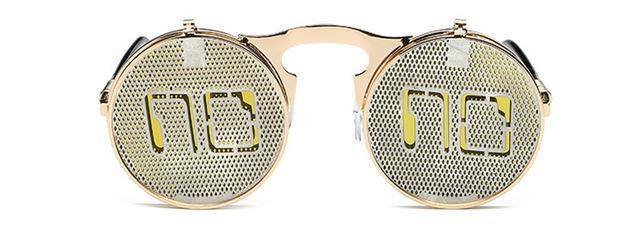 Round Punk Sunglasses