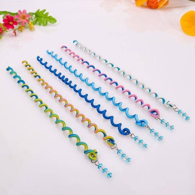 6PCS/lot  Long Elastic Hair Bands