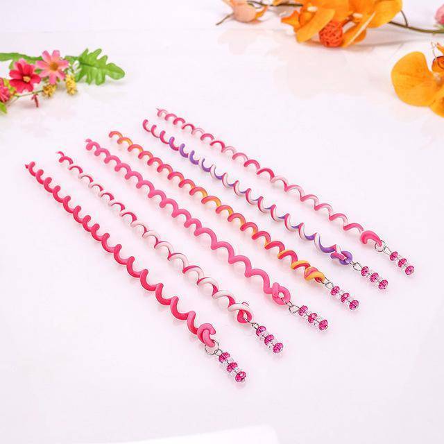 6PCS/lot  Long Elastic Hair Bands