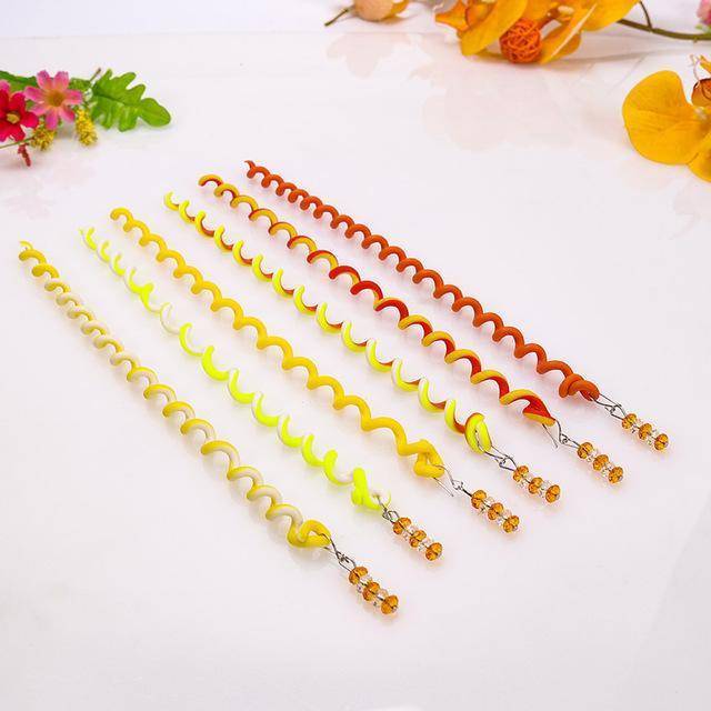 6PCS/lot  Long Elastic Hair Bands
