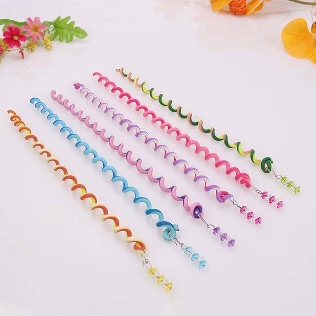 6PCS/lot  Long Elastic Hair Bands