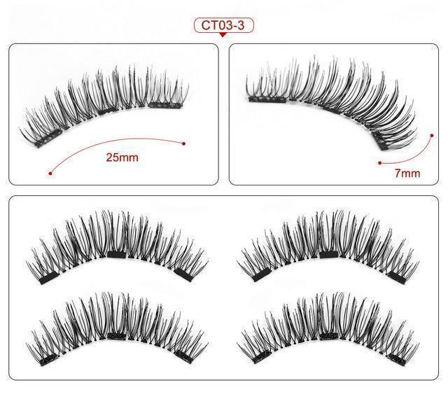 Magnetic Eyelashes 3D