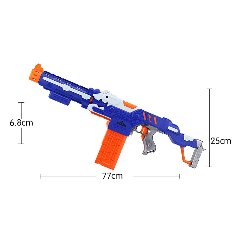 Soft Darts Electric Long Toy Gun
