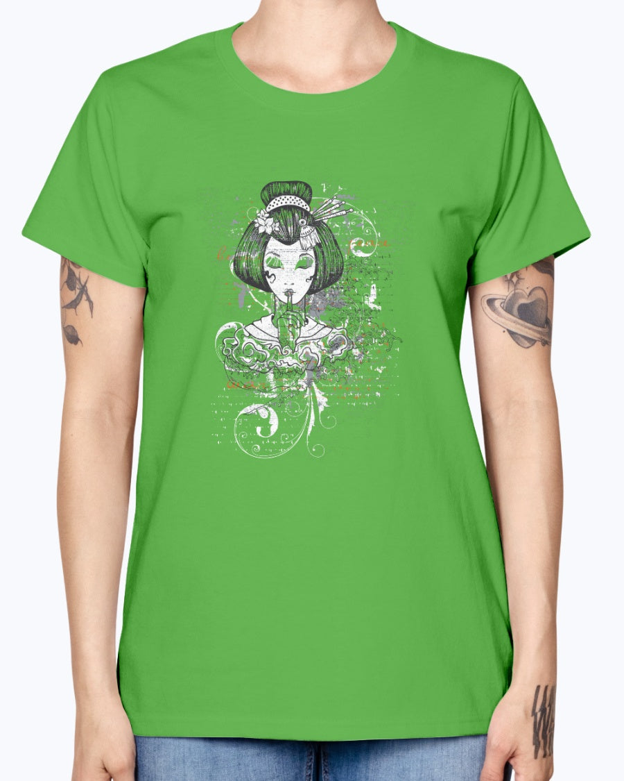 Gildan Ladies Missy T-Shirt.  Designious tshirt