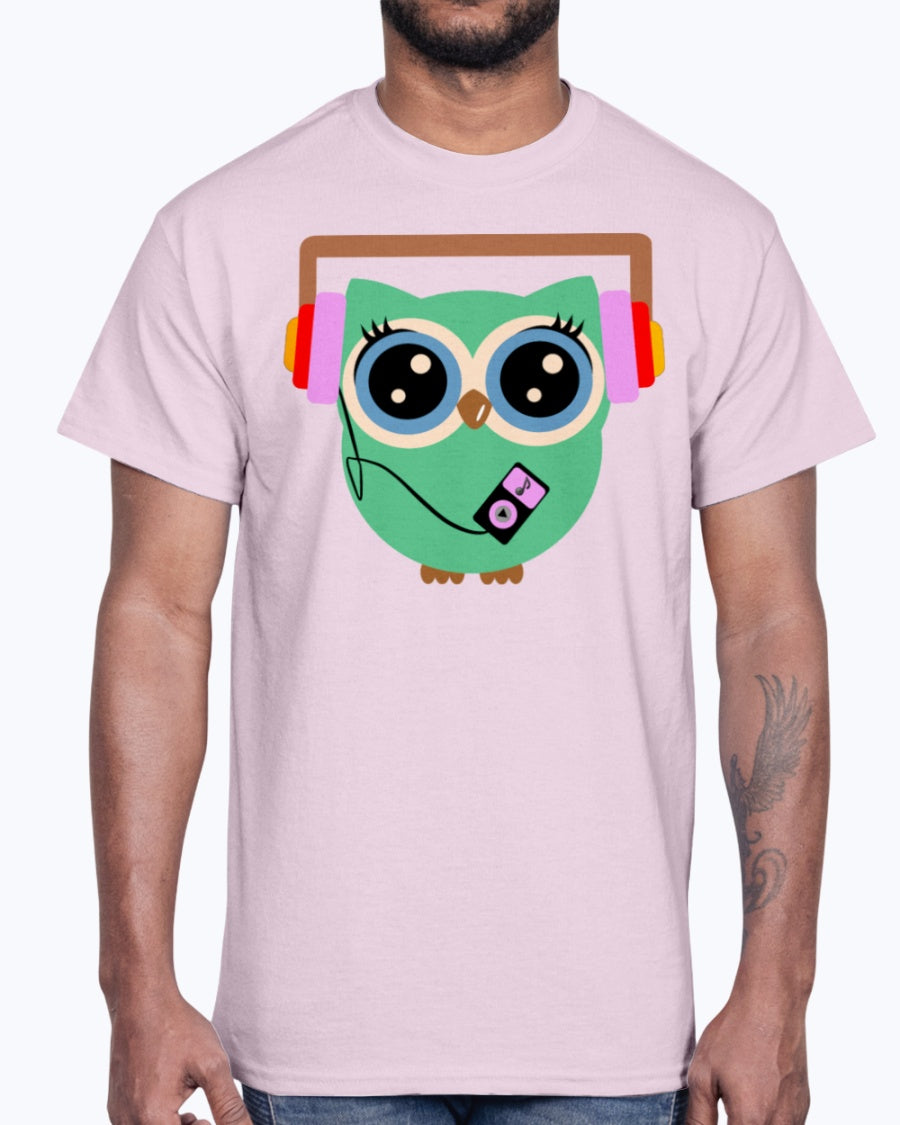G2000 Unisex Ultra Cotton T-Shirt 12 Colors  Owl music