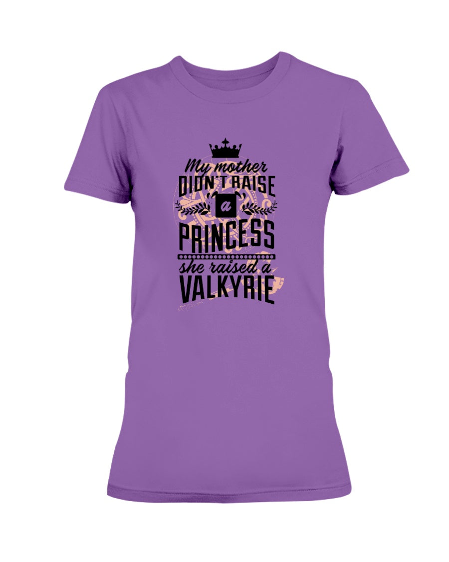 Gildan Ladies Missy Cotton T-Shirt My Mother don't raise a Princess