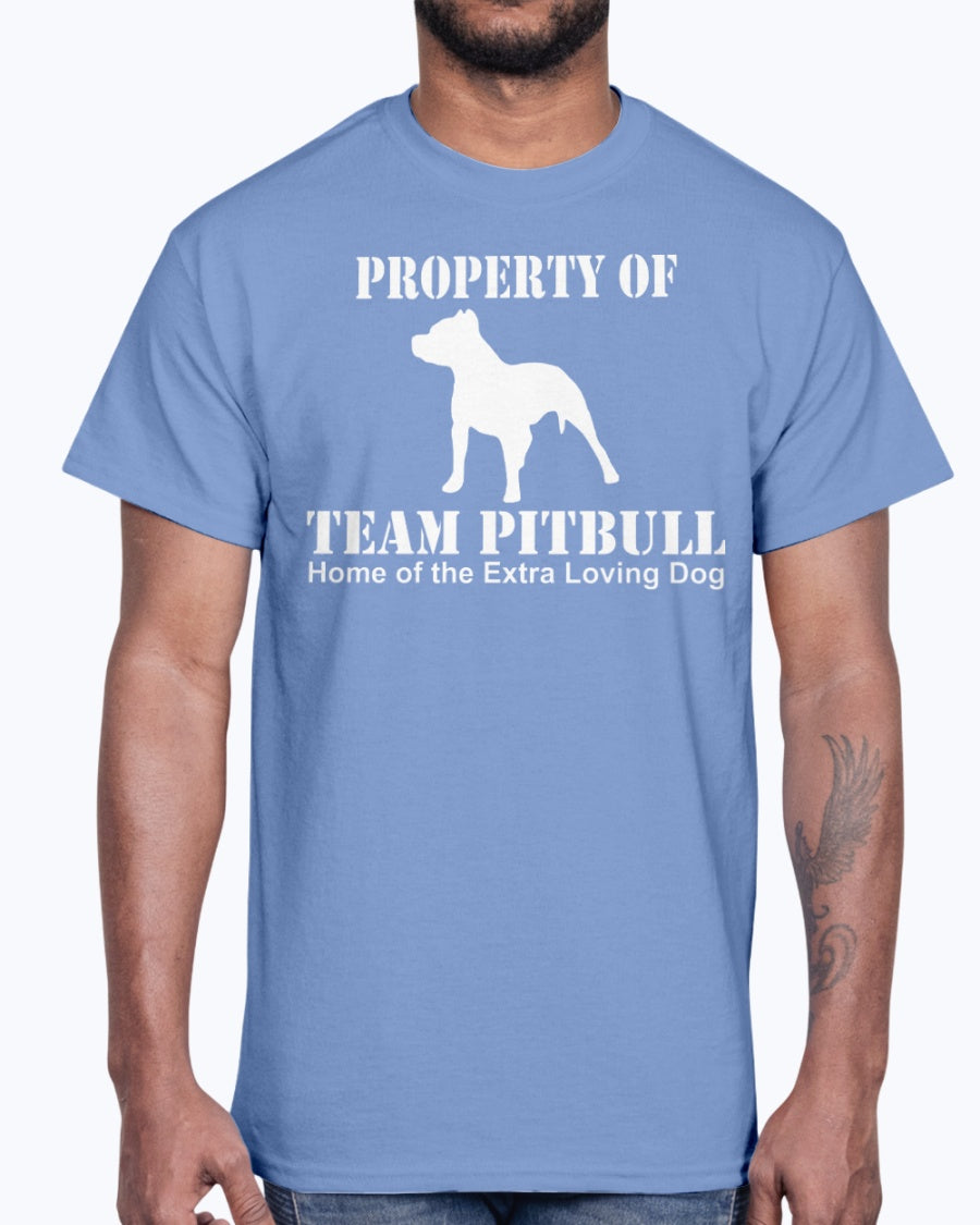 Men's Gildan Ultra Cotton T-Shirt  My Dog Pitbull