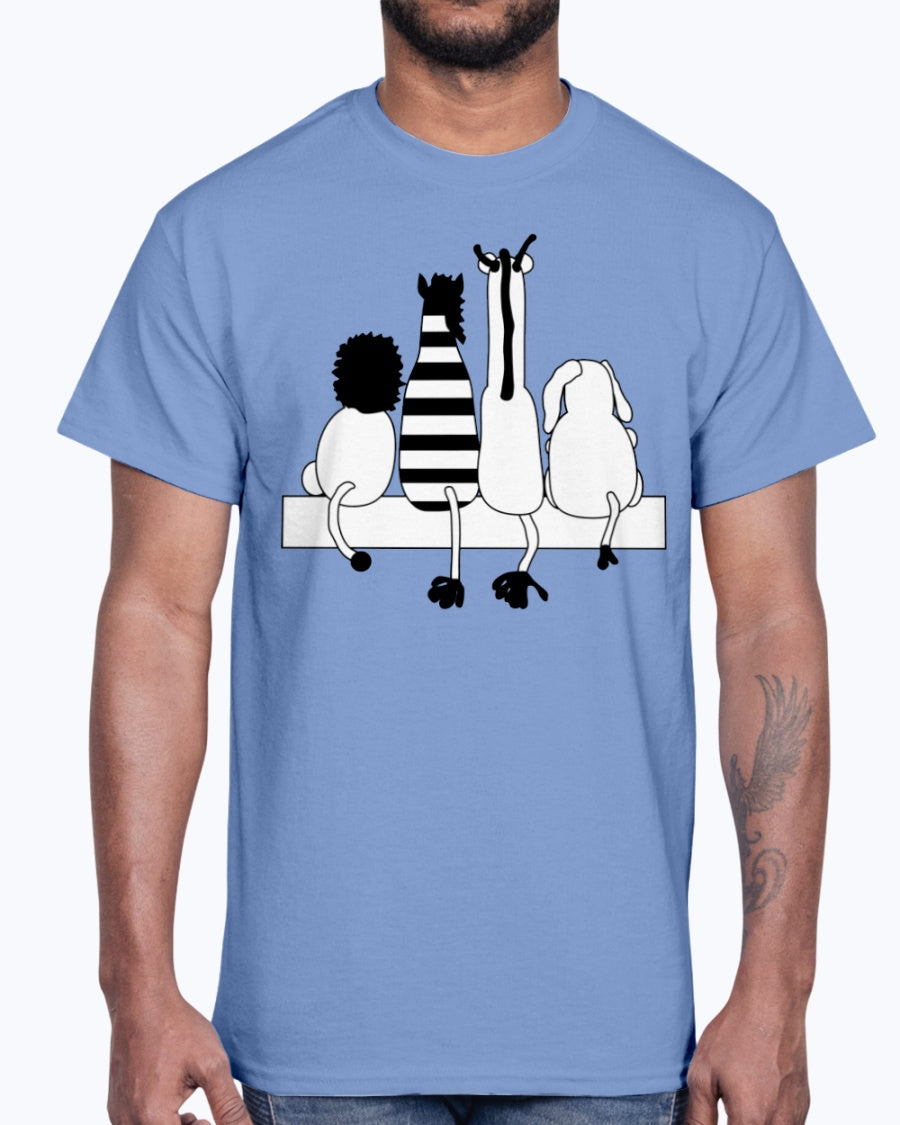 Men's Gildan Ultra Cotton T-Shirt   4 friends