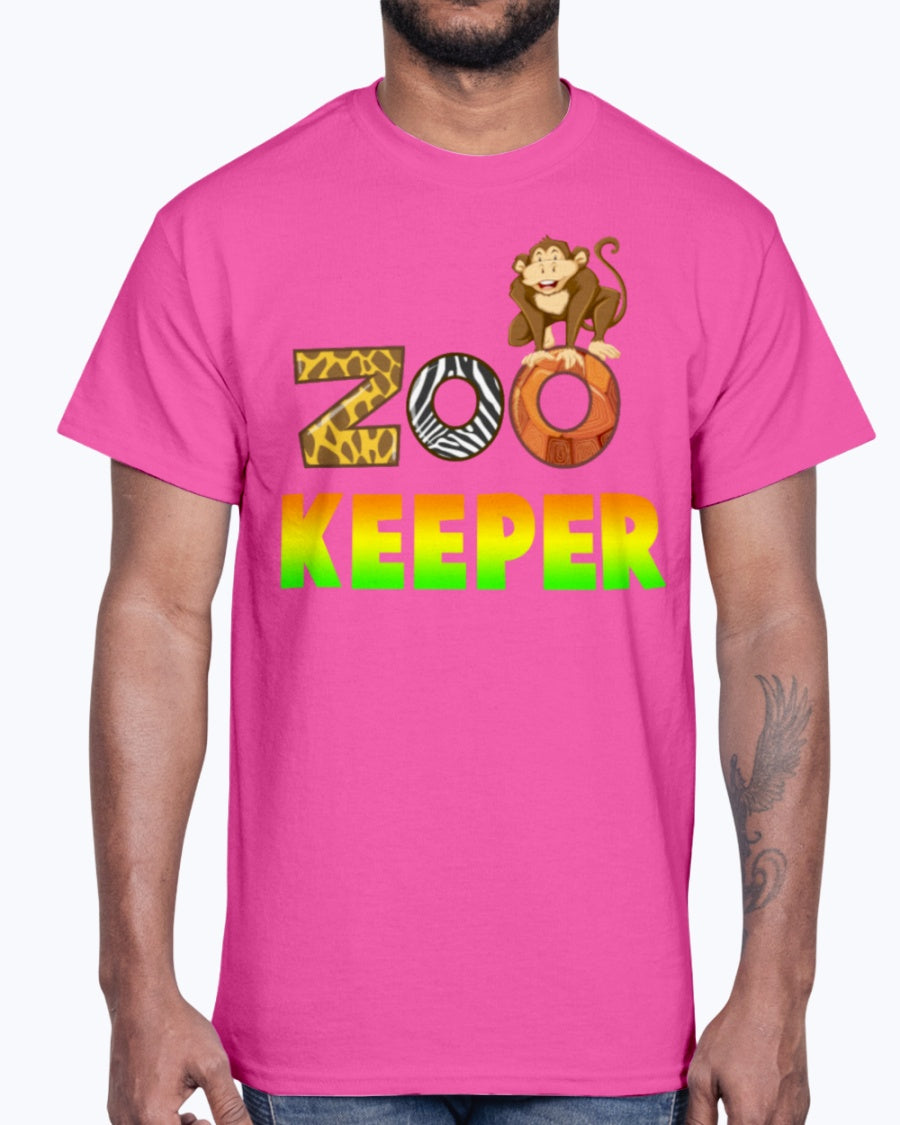 G2000 Unisex Ultra Cotton T-Shirt 12 Colors. Gift For Zoo Keeper. Costume