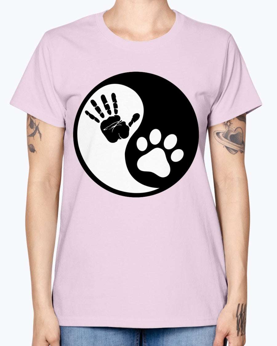 Gildan Ladies Missy T-Shirt   Yin Yang