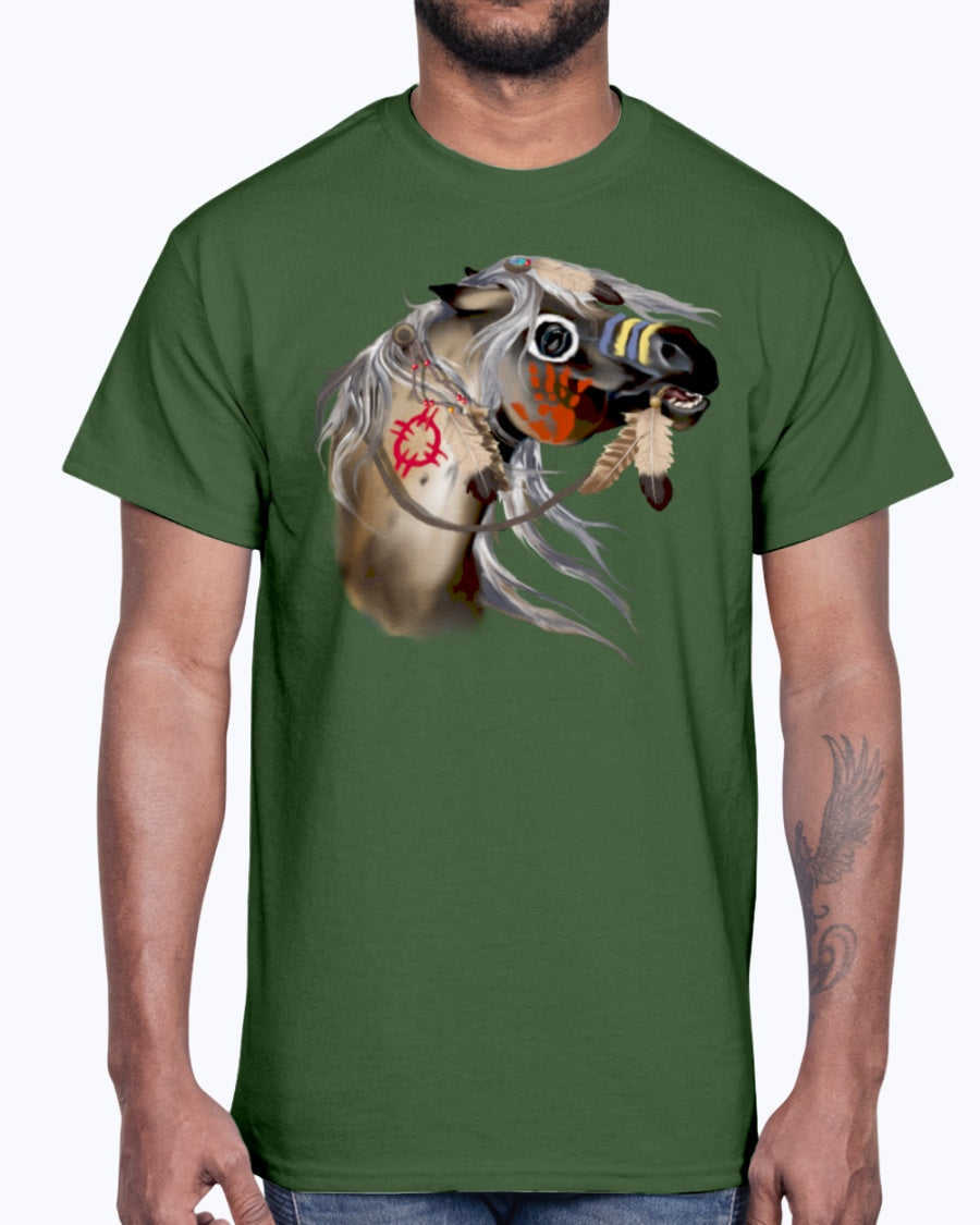 Men's Gildan Ultra Cotton T-Shirt  War horse