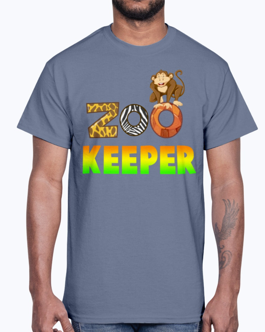 G2000 Unisex Ultra Cotton T-Shirt 12 Colors. Gift For Zoo Keeper. Costume