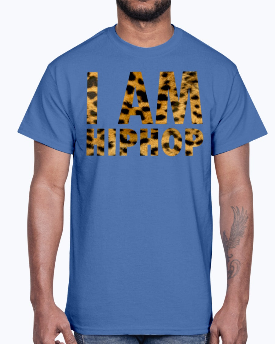 Men's Gildan Ultra Cotton T-Shirt 12 Dark colors.  I Am Hiphop