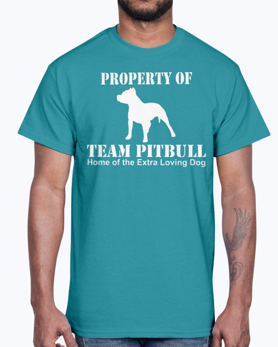 Men's Gildan Ultra Cotton T-Shirt  My Dog Pitbull