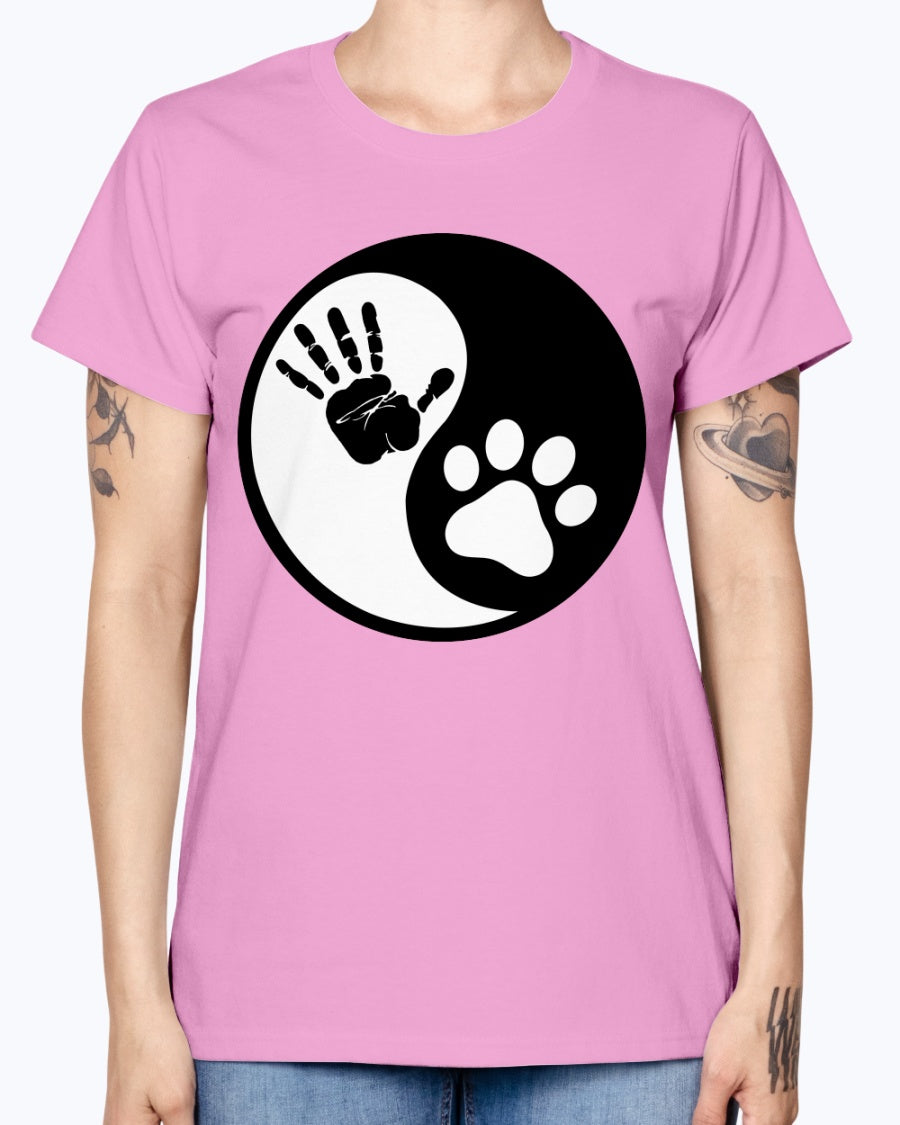 Gildan Ladies Missy T-Shirt   Yin Yang