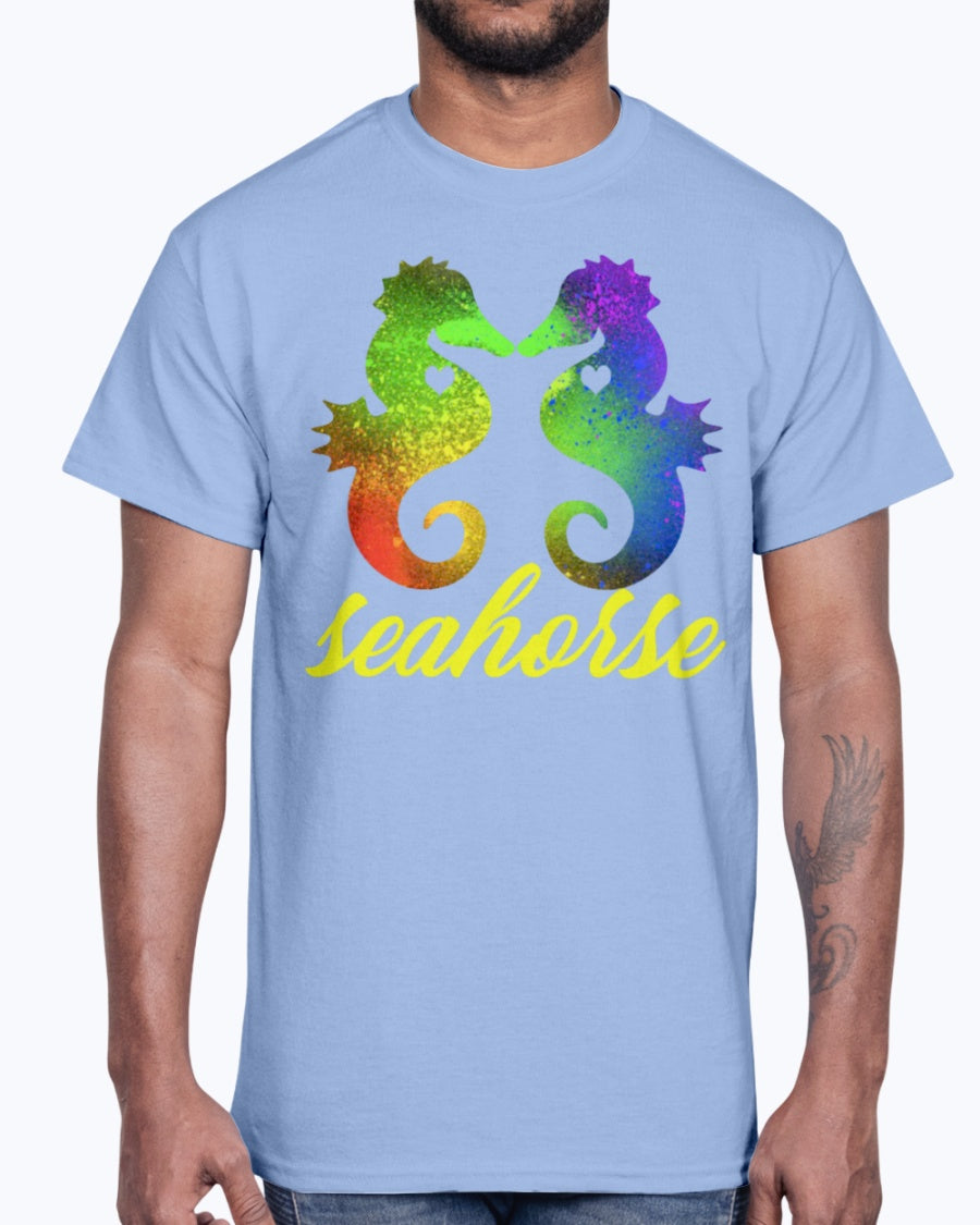 G2000 Unisex Ultra Cotton T-Shirt  Love Seahorse Shirt