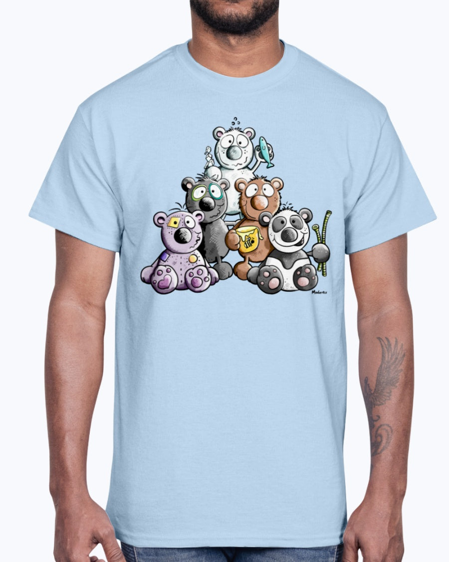 G2000 Unisex Ultra Cotton T-Shirt 12 Colors   Funny Bears Baby Bodysuits