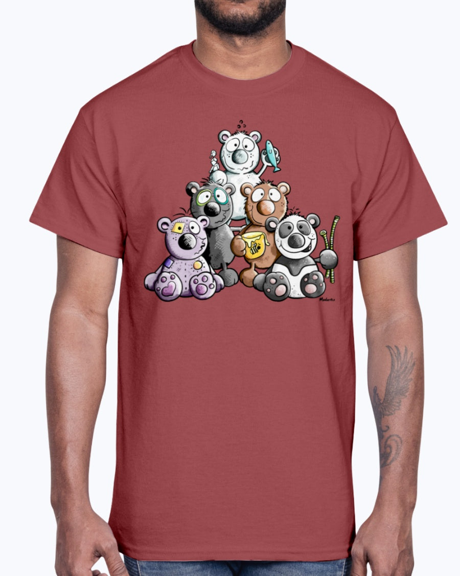 G2000 Unisex Ultra Cotton T-Shirt 12 Colors   Funny Bears Baby Bodysuits