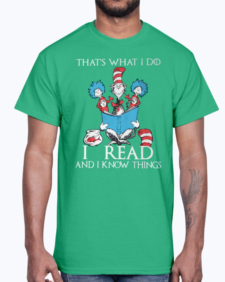 G2000 Unisex Ultra Cotton T-Shirt  That's what I do I read