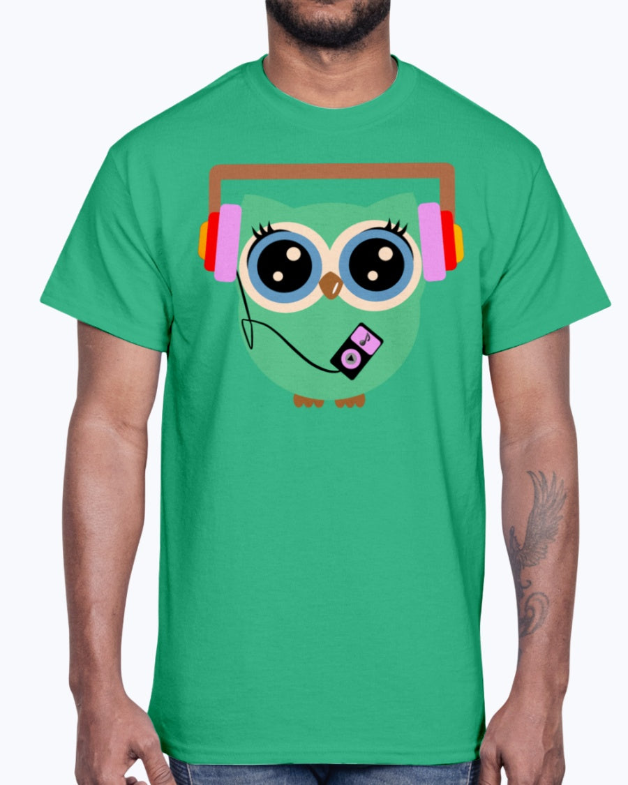 G2000 Unisex Ultra Cotton T-Shirt 12 Colors  Owl music